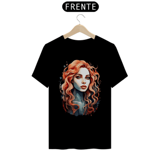 Nome do produto Melodia das Ondas – Camiseta Sereia (UNISSEX)