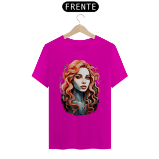 Nome do produto Melodia das Ondas – Camiseta Sereia (UNISSEX)