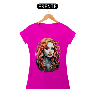 Nome do produto Melodia das Ondas – Camiseta Sereia (FEMININA)