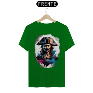 Nome do produto Pirata Implacável – Camiseta Premium (UNISSEX)