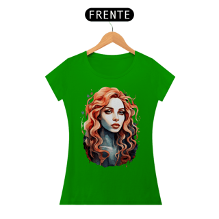 Nome do produto Melodia das Ondas – Camiseta Sereia (FEMININA)