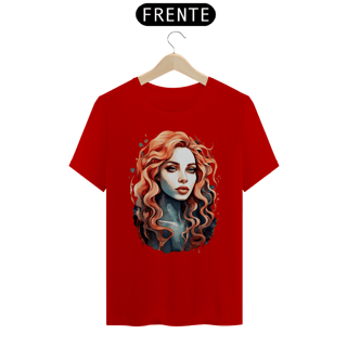 Nome do produto Melodia das Ondas – Camiseta Sereia (UNISSEX)