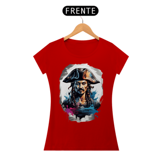 Nome do produto Pirata Implacável – Camiseta Premium (FEMININA)