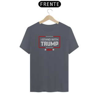 Nome do produto Camiseta I stand with TRUMP 2024