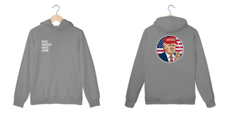 Nome do produto Moletom MAGA x Trump Mania BR logo