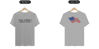 Nome do produto Camiseta MAGA (EUA flag)