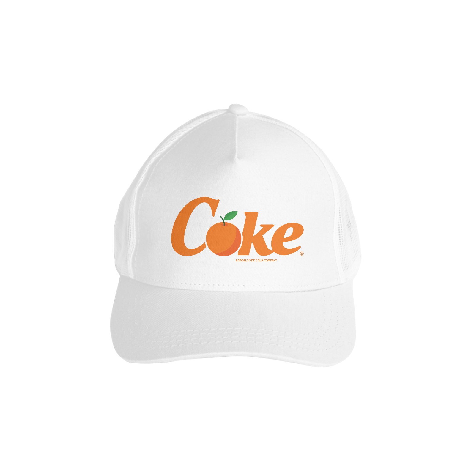 Boné Coca Laranja