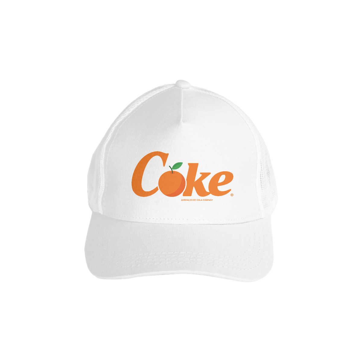 Nome do produto: Boné Coca Laranja