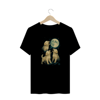 Camiseta Plus Size Três Lobos