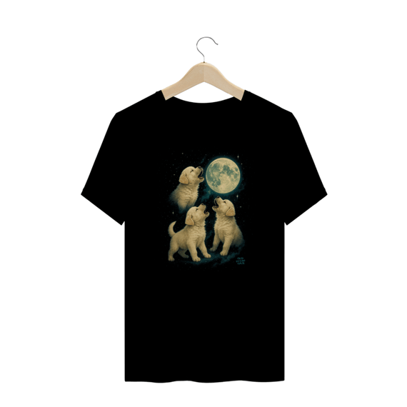 Camiseta Plus Size Três Lobos