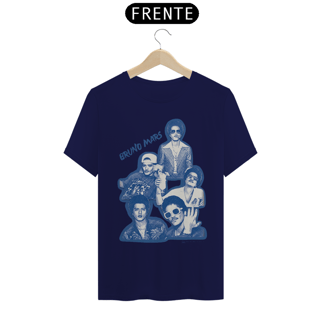 Nome do produto Camiseta BRUNINHO - Azul e Branco 