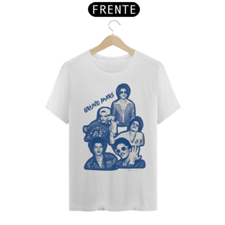 Camiseta BRUNINHO - Azul e Branco 