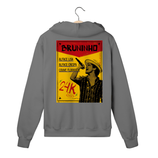 Nome do produto Moletom de Zíper BRUNINHO -Alface Lisa