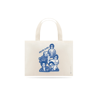 Ecobag BRUNINHO - Azul e Branco 