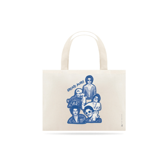 Ecobag BRUNINHO - Azul e Branco 