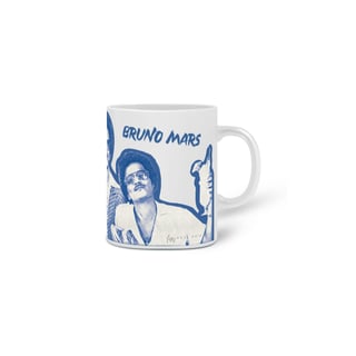 Nome do produto Caneca BRUNINHO - Azul e Branco