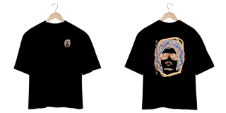Nome do produto Camiseta Oversized BRUNINHO - Bruno Mars Psicodélico 