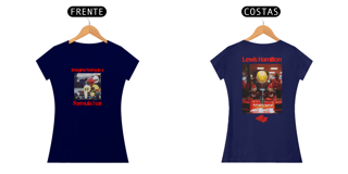 Nome do produto Camiseta Lewis Hamilton - Imagine Feminino