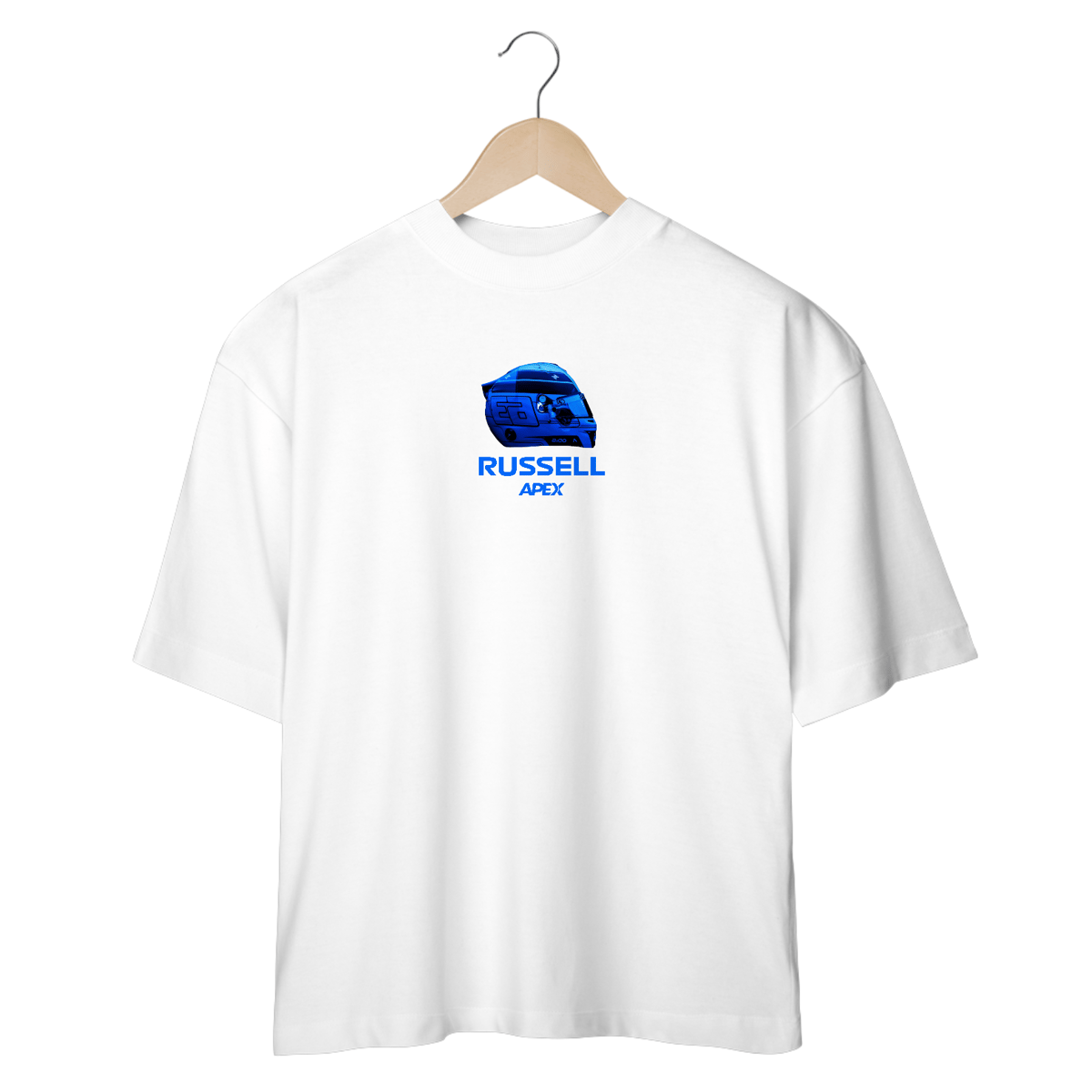 Nome do produto: Camiseta Oversized Russell #63
