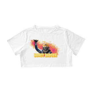 Nome do produto Camiseta Cropped Honey Badger