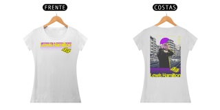 Nome do produto Camiseta Lewis Hamilton Tokyo Nights Feminina