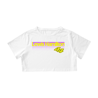 Nome do produto Camiseta Cropped Lewis Hamilton Tokyo Nights