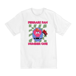 Camiseta Infantil Ferrari Fan (10 a 14)