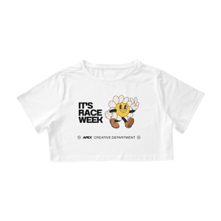 Nome do produto Camiseta Cropped Race Week