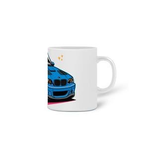 Nome do produto Caneca E46 M3 Laguna Seca Blue