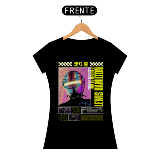 Nome do produto Camiseta Lewis Hamilton Drift King Feminina