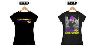 Nome do produto Camiseta Lewis Hamilton Tokyo Nights Feminina