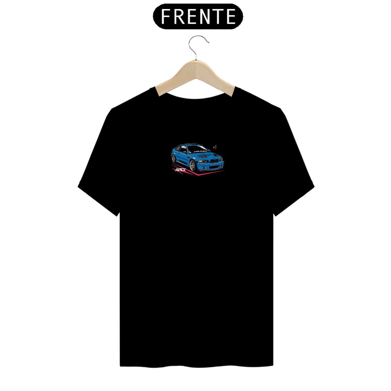 Camiseta E46 M3 Laguna Seca Blue