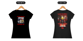 Nome do produto Camiseta Lewis Hamilton - Imagine Feminino