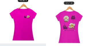 Nome do produto Camiseta It's Raceweek Feminino