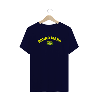 Nome do produto Tee Bruno Brasil Azul Plus Size