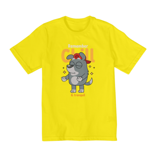 Nome do produto Camiseta Infantil Remember Chill