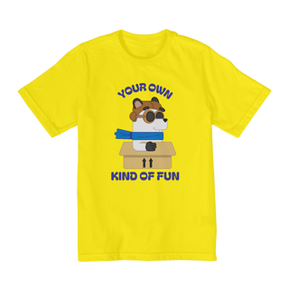Nome do produto Camiseta Infantil Kind of Fun