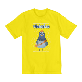 Nome do produto Camiseta Infantil Pequeñas Victorias