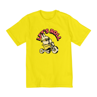 Nome do produto Camiseta Infantil Let's Roll