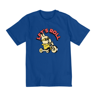 Nome do produto Camiseta Infantil Let's Roll