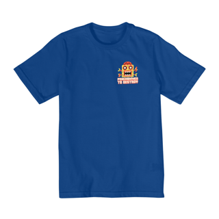 Nome do produto Camiseta Infantil Programmed to destroy