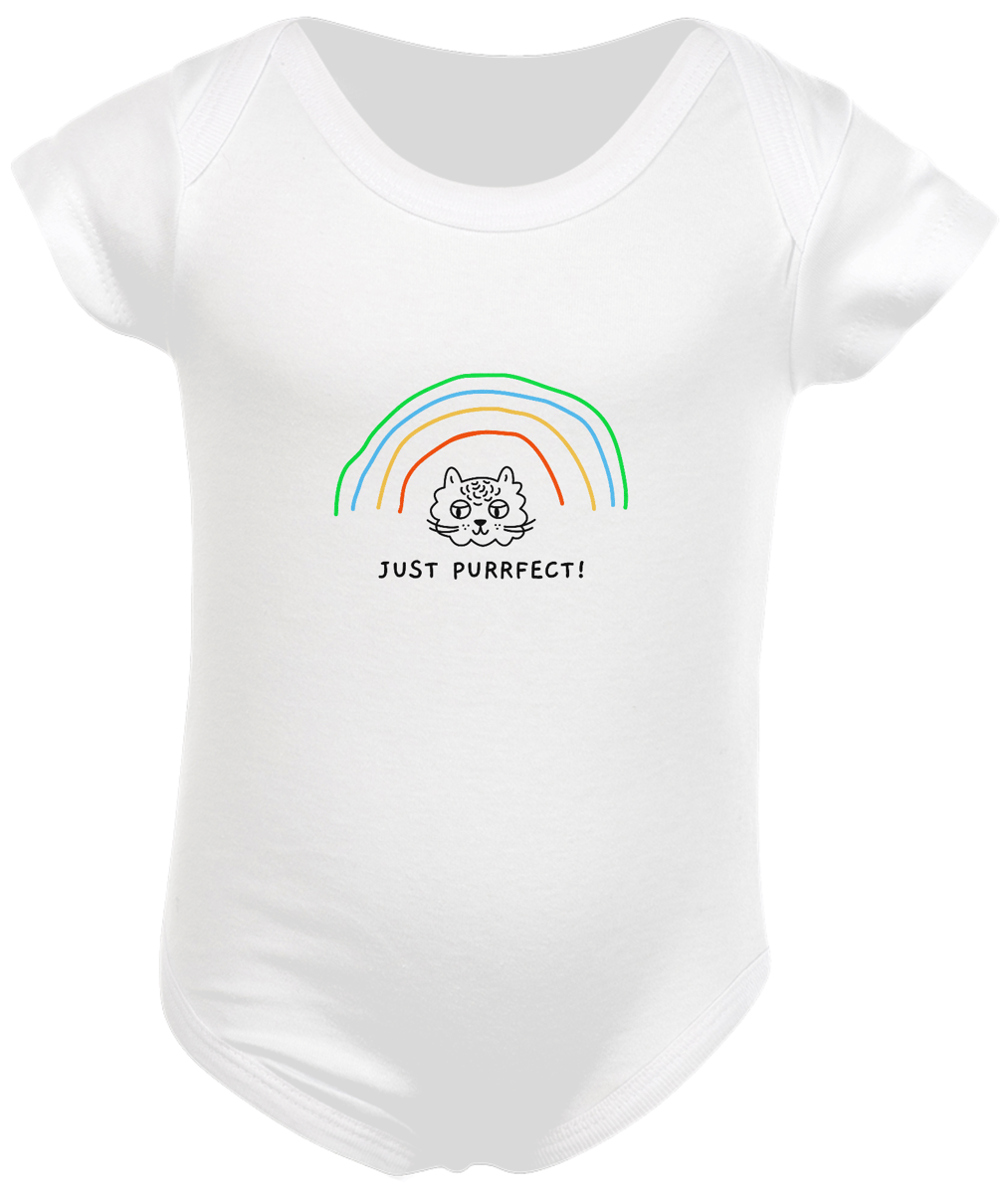 Nome do produto: Body Infantil Just Purrfect