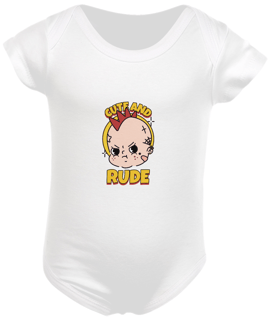 Nome do produto Body Infantil Cute and Rude