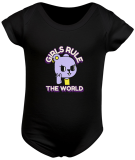 Nome do produto Body Infantil Girls Rule
