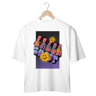 Nome do produto Camiseta Oversized Grfft Emojis