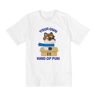Nome do produto Camiseta Infantil Kind of Fun