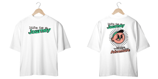 Nome do produto Camiseta Oversized Life is Journey