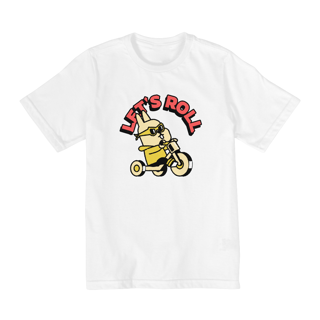 Nome do produto Camiseta Infantil Let's Roll