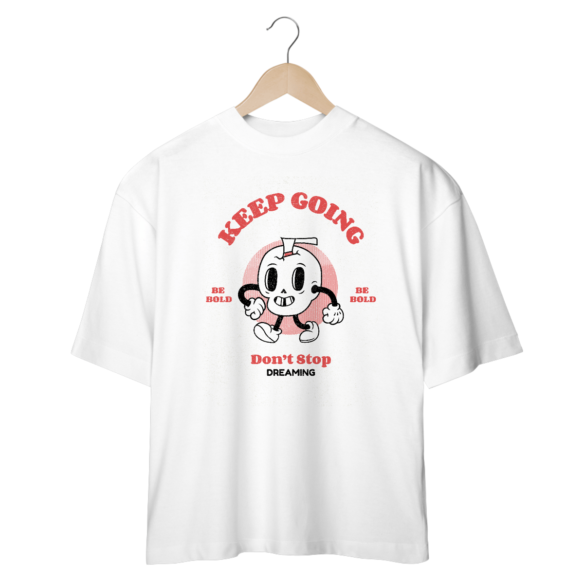 Nome do produto: Camiseta Oversized Dont Stop