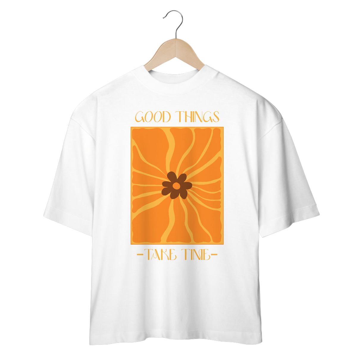Nome do produto: Camiseta Oversized Good Things